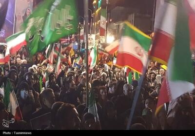  وداع زنجانی‌ها با شهدای سرافراز در میدان انقلاب تصاویر - تسنیم