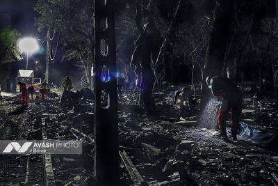  حملات آمریکا و رژیم صهیونیستی به منازل مسکونی در تهران - ۲۷ اسفند