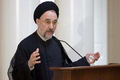  خاتمی: آمریکا کسانی را به شهادت می‌رساند که دنبال راهی برای صلح شرافتمندانه هستند