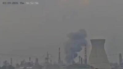  لحظه حمله موشکی ایران به پالایشگاه حیفا + فیلم