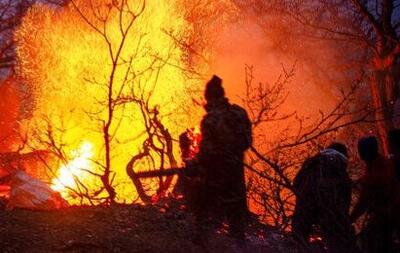  آخرین خبر از آتش‌سوزی امروز در یک پارکینگ طبقاتی