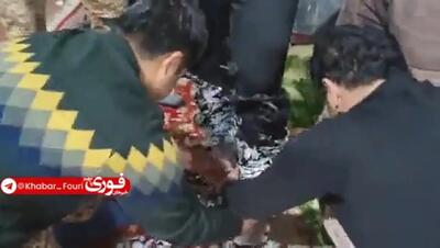  لحظات باورنکردنی از تعویض شیفت نیروهای نظامی ایران در سرمای ۳۰- درجه + فیلم