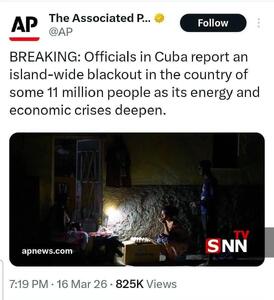  کوبا را محاصره کرده‌اند تا هیچ چیز وارد کشور نشود