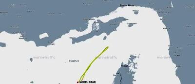 عقب‌نشینی کشتی غول‌پیکر با پرچم باربادوس در پی ورود یگان‌های عملیاتی ایران