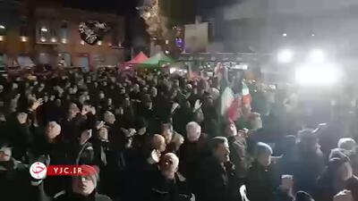  واکنش کوبنده مردم بندر انزلی پس از حمله آمریکا و اسرائیل به یکی از اسکله های ساحلی + ویدئو
