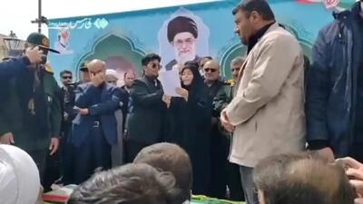  خطبه زینبی دختر سردار غلامرضا سلیمانی: ما رأیتُ الا جمیلا + ویدئو