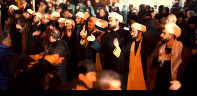  تجمع مردم شهرستان مرند در سوگ امام امت+فیلم منتشر نشود