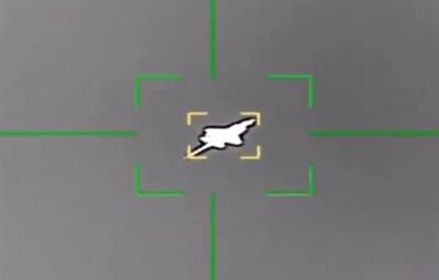  لحظه شکار جنگنده F۳۵ بر فراز آسمان ایران