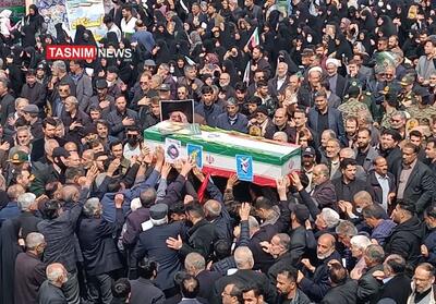  تشییع باشکوه پیکر سرداران شهید سلیمانی و بهرامی در شهرکرد فیلم - تسنیم