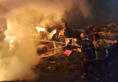  استاندار خوزستان: آتش‌سوزی پارکینگ اهواز بدون تلفات مهار شد - تسنیم