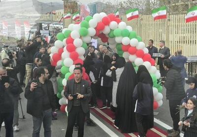  استقبال از اعضای تیم ملی فوتبال بانوان در قزوین - تسنیم