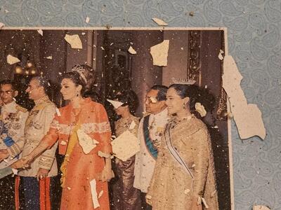  آسیب به کاخ سعدآباد در حملات به تهران ( عکس)