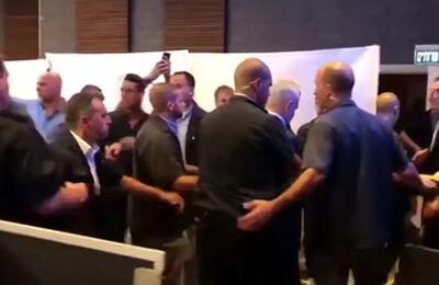  قطع کنفرانس خبری نتانیاهو به دلیل شلیک موشک‌های ایران