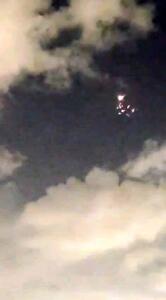  تصاویری از شلیک موشک‌های بارشی ایران به اسرائیل