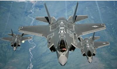  وضعیت جنگنده اف35 و خلبانش بعد از اصابت پدافند ایران