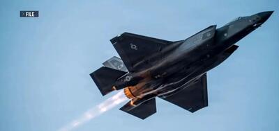  لحظه اعلام خبر اصابت F۳۵ در شبکه آمریکایی