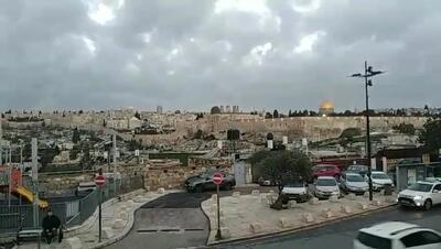  تکبیرهای عید فطر از داخل مسجدالاقصی در سایه ممنوعیت طولانی‌ مدت حضور نمازگزاران در این مکان مقدس + فیلم