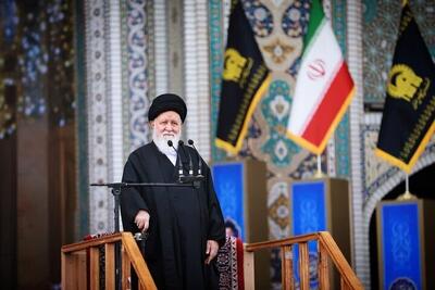  علم الهدی: تمام توطئه دشمن با حضور مردم در صحنه خاکستر می‌شود