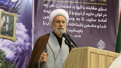  امام جمعه شیراز: جنگ تا تصفیه حساب با دشمن ادامه خواهد داشت