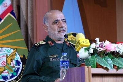  فرمانده قرارگاه خاتم الانبیا: ترامپ بداند برایش شگفتانه‌هایی داریم