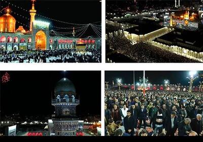  تحویل سال نو در حرم مطهر رضوی/از رجزخوانی تا طنین آمید - تسنیم