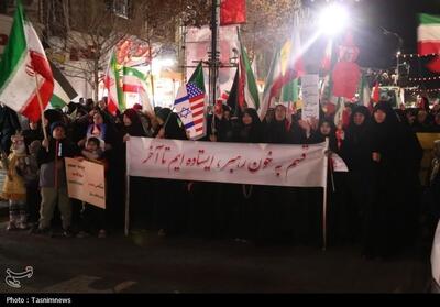  قیام دختران زنجانی در رثای خونخواهی رهبر شهید انقلاب - تسنیم