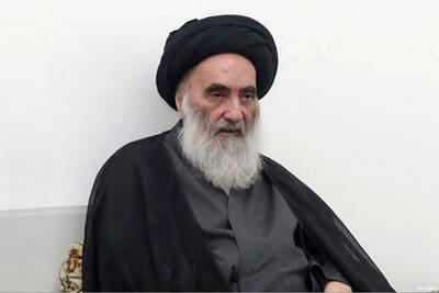  واکنش آیت‌الله سیستانی به جنگ علیه ایران