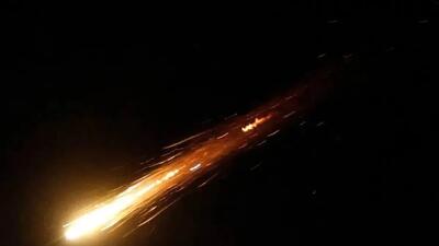  تصاویری دیگر از اصابت موشک ایرانی در دیمونا