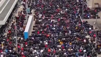  برپایی نماز عید سعید فطر در مسکو