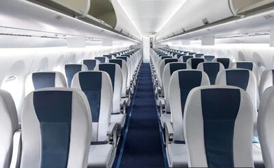  تصاویری از صندلی‌های خالی پرواز هواپیمایی امارات