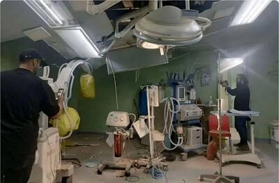  تصاویری از وضعیت اندیشمک بعد از حمله امروز