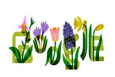  لوگوی گوگل برای نوروز تغییر کرد+ عکس