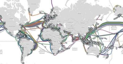  یک‌سوم ترافیک اینترنت جهان در معرض خطر اختلال/ تهدید کابل‌های زیردریایی در تنگه هرمز
