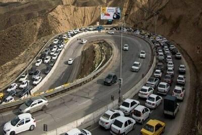  وضعیت تردد در جاده های کشور در اولین روز فروردین