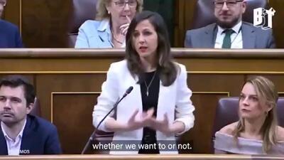  ایون بلارا، نماینده مجلس اسپانیا از سران کشورش خواست که «ارتش آمریکا را اخراج کند» + فیلم