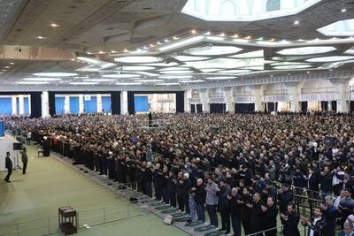  اقامه نماز عبد فطر در مصلی امام خمینی تهران