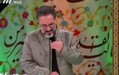  اشک‌ها و آرزوی شهادت مجری در برنامه عیدانه شبکه سه