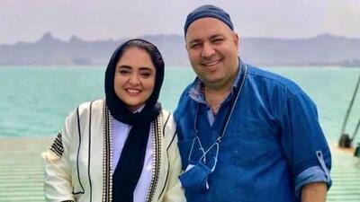  فیلم  تخریب و ضایع کردن جنجالی نرگس محمدی توسط همسرش علی اوجی وسط برنامه زنده/ فقط قیافه و نگاه نرگس!