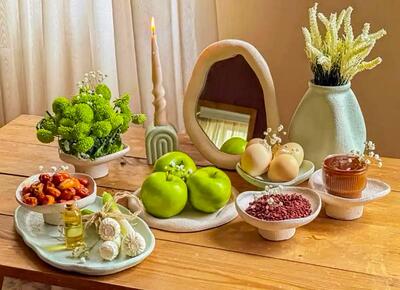  قاب عکس زیبا از علی دایی، مهدی مهدوی‌کیا، علیرضا جهانبخش، فرشته کریمی، حسین طیبی در هفت سین نوروز 1405