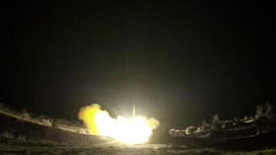  فیلم آتش سوزی پایگاه ویکتوریای آمریکا پس از حمله پهپادی