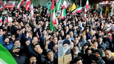  واکنش جالب مردم لرستان به موشک باران دیمونا؛ سید ‌مجید نقطه زن دیمونا رو باز بزن