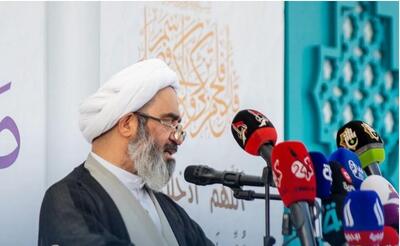  خطیب بین‌الحرمین در خطبه نماز عید فطر: «جنگ علیه ایران و لبنان ظالمانه است/نصرت الهی حتمی است»+تصاویر