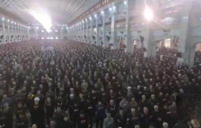 حضور پرشور مردم تبریز در نماز عیدفطر