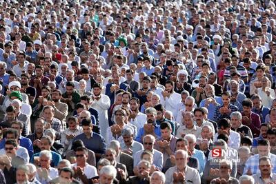  حضور پرشور مردم شهرکرد در نماز عید سعید فطر + فیلم