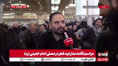  امروز در نماز عید فطر همه بغض دارند؛ جای آقا خیلی خالیست/ رهرو آقا سیدمجتبی خامنه‌ای هستیم