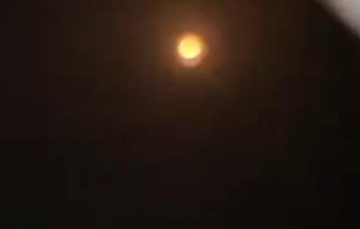  لحظه اصابت مستقیم موشک در منطقه دیمونا