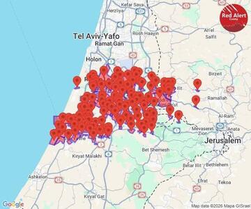  آژیر خطر در تل‌‎آویو به صدا درآمد/  رسانه‌های صهیونیستی: چندین ساختمان‌ در مرکز اسرائیل مستقیماً مورد اصابت قرار گرفتند