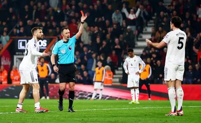  خلاصه بازی منچستریونایتد ۲ _ ۲ بورنموث/ هری مگوایر، پاشنه آشیل شیاطین سرخ