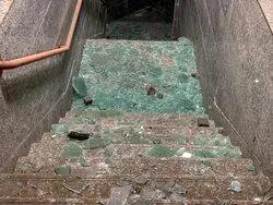  تخریب یک سالن ورزشی در جزیره لارک