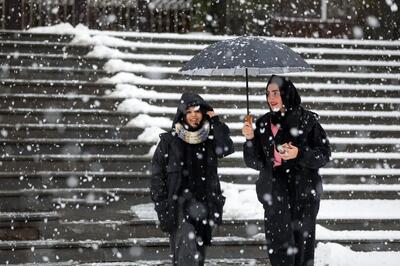  برف و باران تا این روز به تک تکِ استان‌های ایران می‌رسد